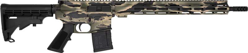 Great Lakes GLFA AR15 Rifle .223 Wylde Pursuit Green Camo