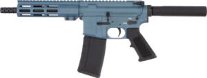 Great Lakes AR-15 Pistol .223 Wylde 7.5" Stainless Barrel - Blue