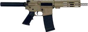 Great Lakes AR15 Pistol .223 Wylde 7.5" FDE Stainless