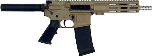 Great Lakes AR15 Pistol .223 Wylde 7.5" FDE Stainless