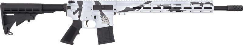 Great Lakes AR15 .450 Bushmaster Snow Camo Rifle