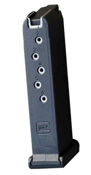 Glock G42 6rd 380 ACP Magazine - Black Polymer