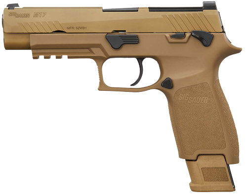 SIG Sauer M17 Commercial 9mm Pistol - 10-Round, Coyote