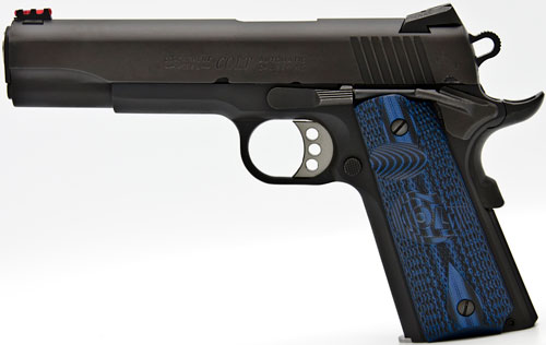 Colt Competition 45ACP 5" Pistol with Blue G10 Grips