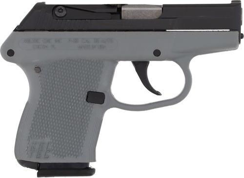 KEL-TEC P-32 .32 ACP Semi-Auto Pistol - Blued/Gray Grip