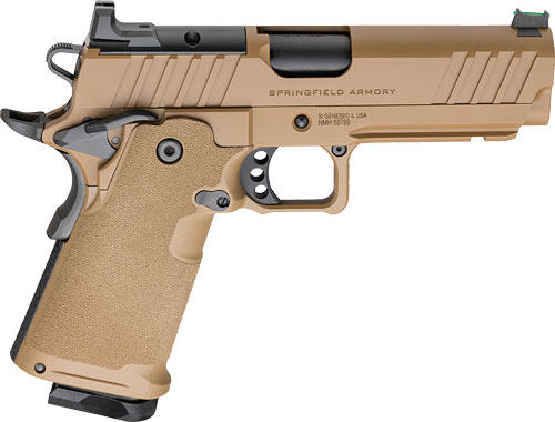 Springfield 1911 DS Prodigy 9mm 4.25" Coyote Brown