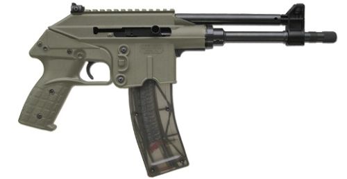 KelTec PLR-22 .22LR Semi-Auto Pistol - Green, 26-Round