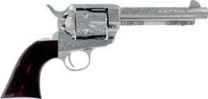 Cimarron Buffalo Bill Cody .357 Magnum 5.5" Engraved Revolver