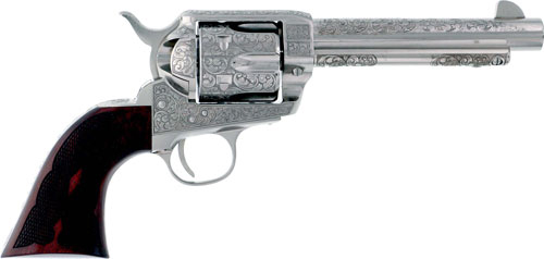 Cimarron Buffalo Bill Cody .357 Magnum 5.5" Engraved Revolver