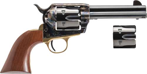 Cimarron Pistolero Dual Cylinder Revolver - .45LC/.45ACP