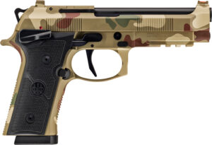 Beretta 92XI SAO FS 9mm Pistol - Frogskin Camo