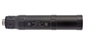 Gemtech Lunar-9 9mm Suppressor - 1/2x28 Thread Black