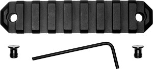 GrovTec KeyMod Rail Section - 3.8" 9 Slot Aluminum