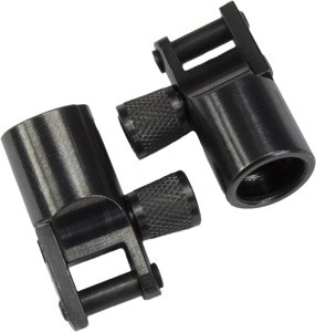 GrovTec Push Button to Swivel Stud Adaptor - Black
