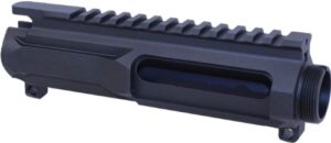 GUNTEC AR15 SLABSIDE STRIPPED - BILLET UPPER RECEIVER BLACK