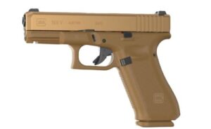 Glock 19X 9mm FDE Semi-Auto Pistol with Night Sights