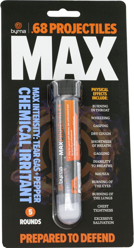 Byrna Max Projectiles 5-Pack - Less Lethal Ammo