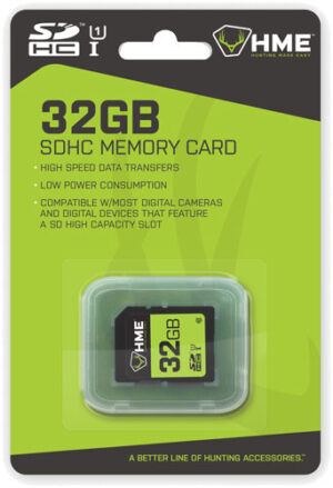HME 32GB SD Memory Card for Game Cameras