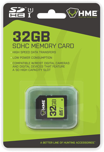 HME 32GB SD Memory Card for Game Cameras