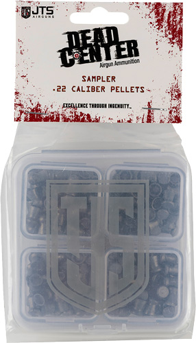 JTS DEAD CENTER PELLETS 22 CAL - VARIETY PACK 4 TYPES 230CT