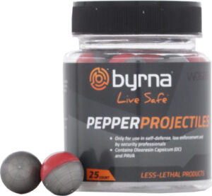 Byrna Pepper Projectiles 25 Pack for Self-Defense