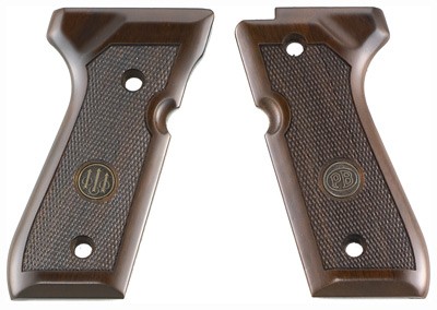 Beretta 92/96 Walnut Grips with Medallion