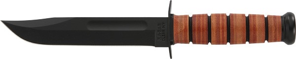 KA-BAR US Navy 7" Fighting Knife - Carbon Steel Blade