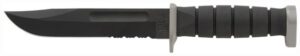 KA-BAR D2 Extreme Knife - 7" Serrated Carbon Steel Blade