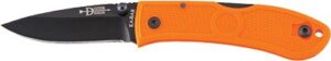 KA-BAR Dozier Folding Hunter 3" Blaze Orange Knife