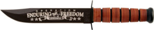 KA-BAR USMC OEF Afghanistan 7" Fixed Blade Knife