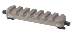 KDG Kinect MLOK Picatinny Rail 7 Slot Mount FDE