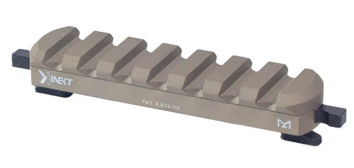 KDG Kinect MLOK Picatinny Rail 7 Slot Mount FDE