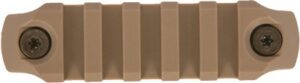 BCM RAIL SECTION--NYLON KEYMOD - 3" RAIL FDE
