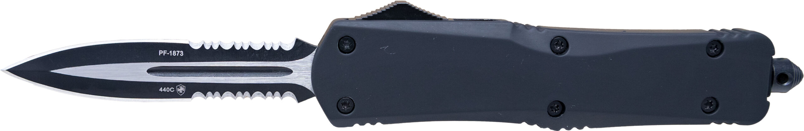 Templar TPL Large Black Automatic Knife - 3.5" Blade