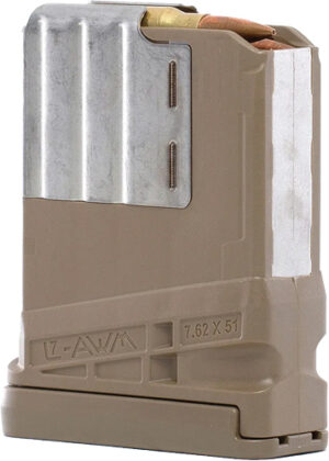 Lancer SR-25 7.62x51 5RD Magazine FDE Gen 2