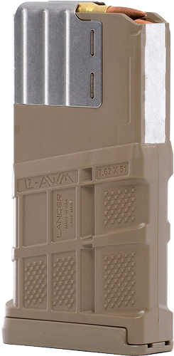 Lancer L7AWM Gen 2 SR-25 7.62 NATO 20RD Magazine FDE