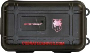 Cobratec Large CTK-1 OTF Tanto Knife Sand Distressed