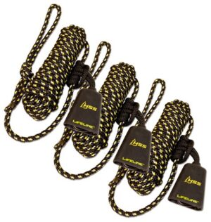 Hunter Safety System Lifeline 30' with Carabiner 3-Pack