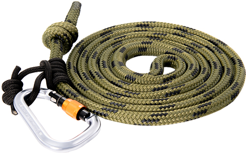 Tethrd 11mm Lineman Belt with Carabiners & Prusik Cord
