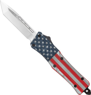 Cobratec Large CTK1 OTF Knife - American Flag Tanto