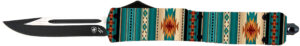 Templar Slim Saddle Blanket Teal Automatic Knife