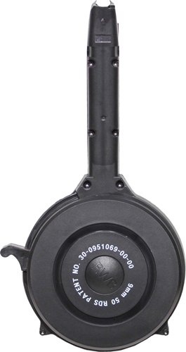 Iver Johnson 50-Round Glock 9mm Drum Magazine