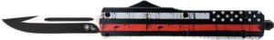 Templar Knife Slim OTF Red 3.1" Drop Point Blade