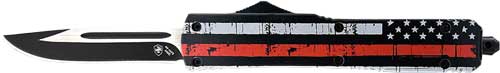 Templar Knife Slim OTF Red 3.1" Drop Point Blade