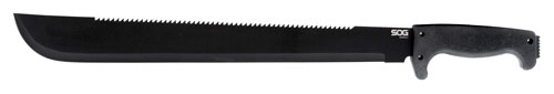 SOG SOGfari 18" Machete with Saw Back - 3Cr13MoV Steel