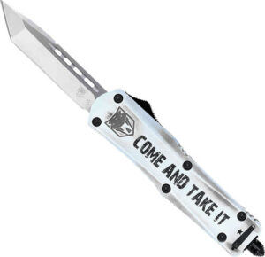 Cobratec Medium FS3 OTF 3" Tanto Knife - Carbon Steel