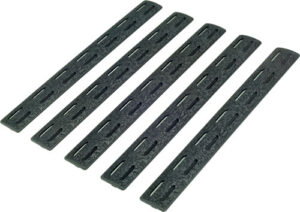 BCM M-LOK Rail Panel Kit 5.5" Black 5 Pack