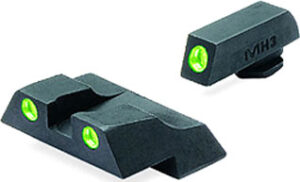 Meprolight Night Sight Set Green for Glock 26/27