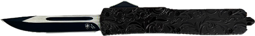 Templar Knife Slim OTF Maiden 3.1" Black Gloss