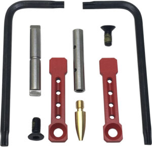 KNS Precision Non-Rotating Pin Kit AR15/M16 .154 Red